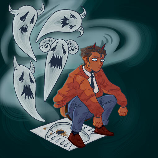 zurna dürüm album cover for "odtü metrosuna saçtım"